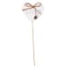 White Love Heart Pick - Standard