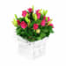 Plush Roses & Lilies Flower Box - Standard