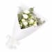 White True Delight Bouquet - Standard