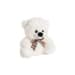 White Toby Bear 15cm - Standard