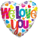 We Love You Balloon - Standard