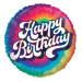 Hbd Tie Die Balloon - Standard