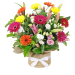 Joyful Blooms Flower Hat Box - Standard