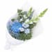 Ice Blue Flower Bouquet - Standard