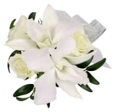 White Orchid Corsage