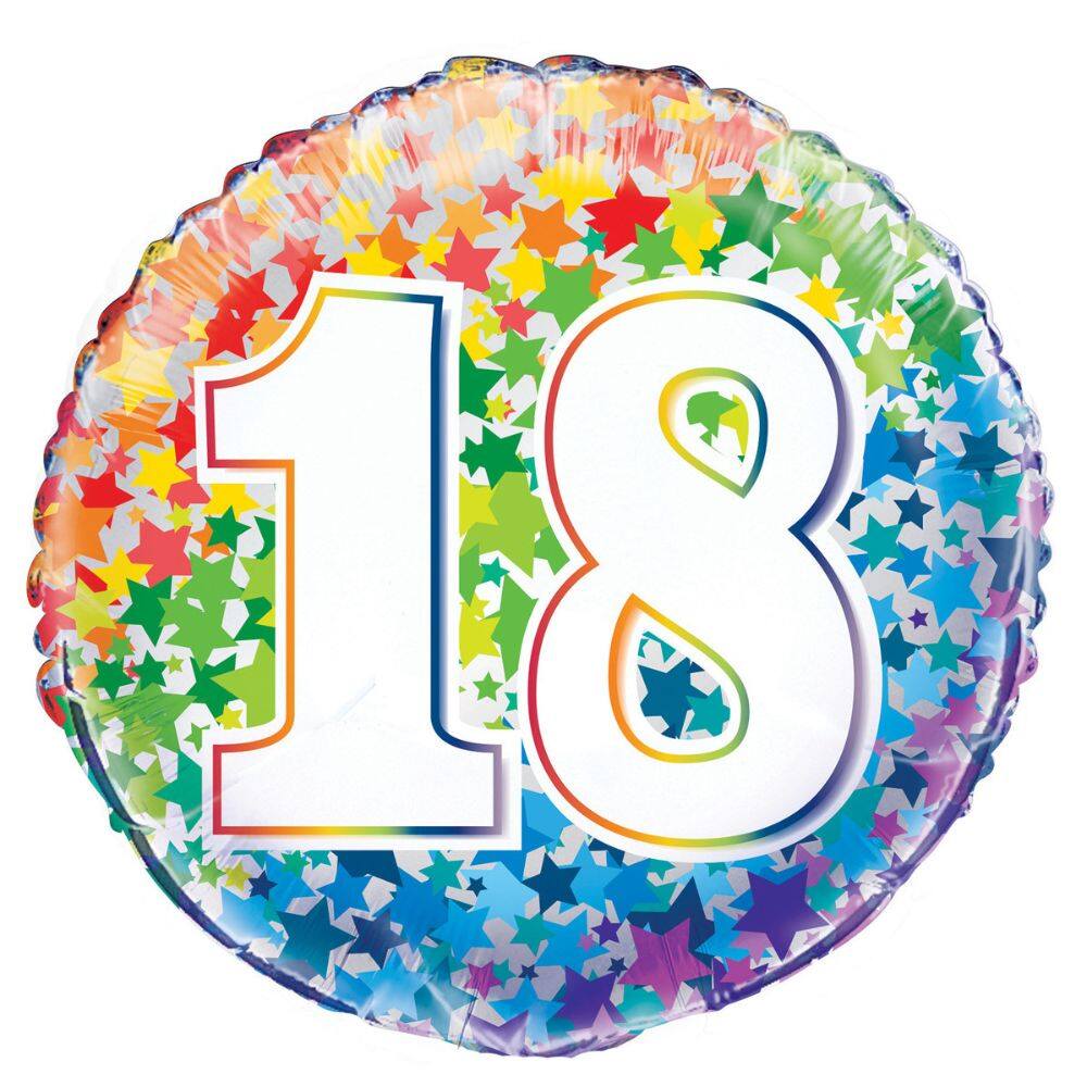 18 Rainbow Balloon