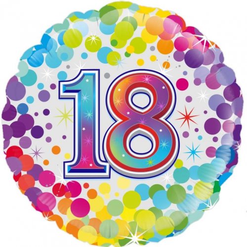 18th Colourful Confetti