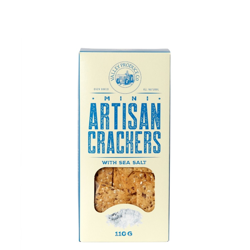 Artisan Mini Sea Salt Crackers