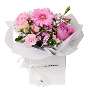 Mums Day Pink Florist Choice Mini Box - Standard