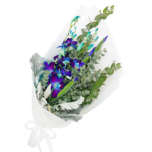 Blue Clouded Sky Bouquet - Standard