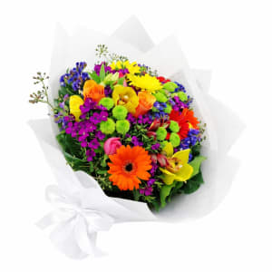 Colourful Posy Bouquet - Standard