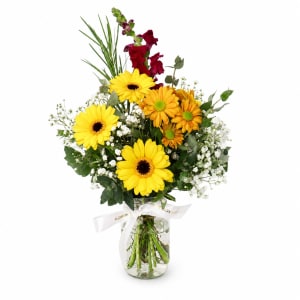 Little Garden Mason Jar Vase - Deluxe