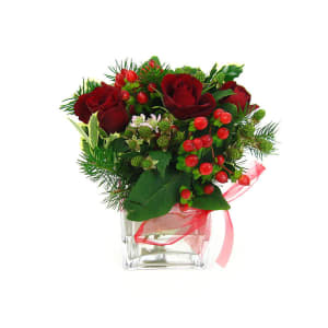 Red Christmas Arrangement - Deluxe