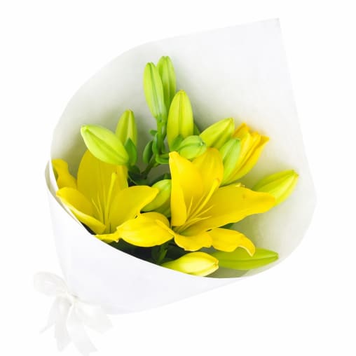 Yellow Lily Bunch