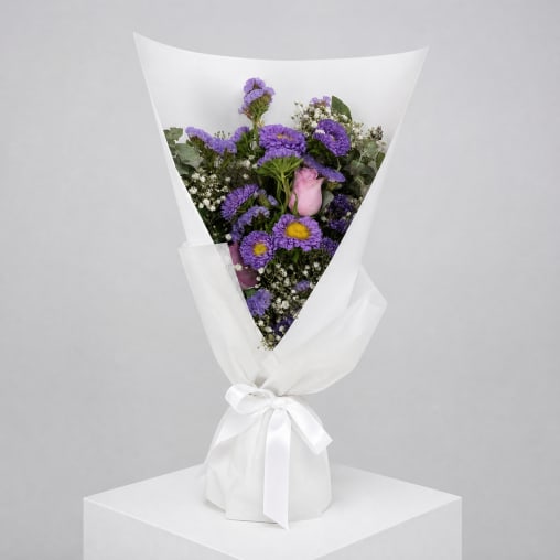 Daily Bouquet - Lilac haze and rosy calm