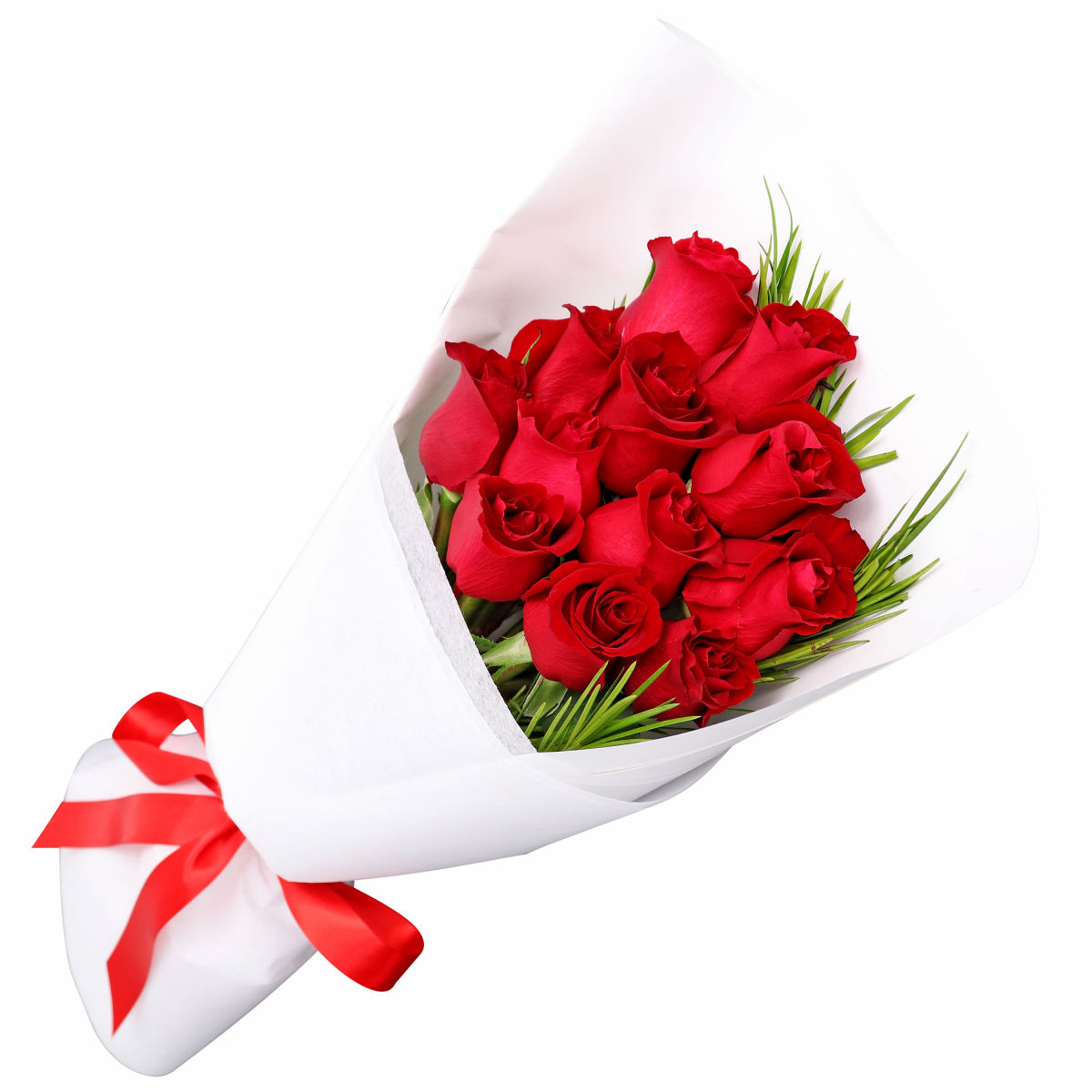 12 Red Rose Bouquet