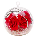 Hot Pink Rose Orb  - Standard