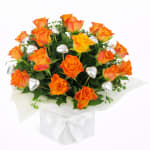 Roses & Silver Chocolate Heart Box - Standard