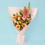 Peach Crumble Bouquet - Deluxe