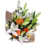 Roses and Oriental Lilies - Deluxe