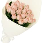 Soft Pink Rose Bunch - Premium