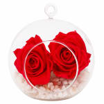 Hot Pink Rose Orb - Standard