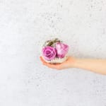 Preserved Purple Rose Orb - Standard