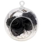 Preserved Black Rose Orb  - Standard
