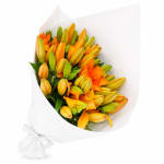 Orange Lily Bunch - Standard