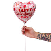 Happy Valentines Balloon Pick
