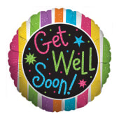 Get Well Soon Sparkle Balloon