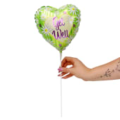 Get Well Balloon Pick