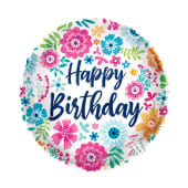 Bright Flowers Balloon