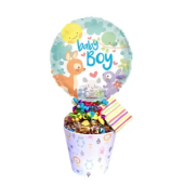 Its A Boy Lolly Pot