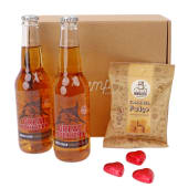Crisp Sips And Fudge Gift Hamper