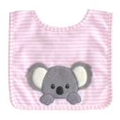 Pink Baby Koala Bib 