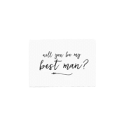 My Best Man Card