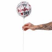 Happy Valentine's Day Silver Pick