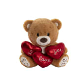 Theo Teddy Bear I Love You Hearts