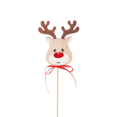 Wooden Reindeer Pick 
