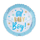 Blue Elephant Baby Balloon