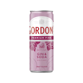 Gordons Pink Gin & Soda Can