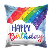 Hbd Rainbow Balloon