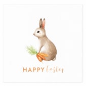 Happy Easter Rabbit Plantable Card