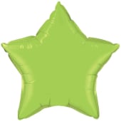 Lime Star Balloon