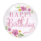 Hbd Blooms Balloon