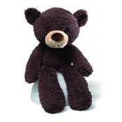 Fuzzy Chocolate Bear