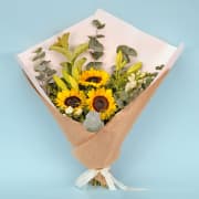Yellow Aura Bouquet  - Standard