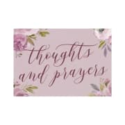 Thoughts & Prayers Card - Standard