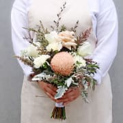 Peach Blossom Bridal Bouquet  - Standard